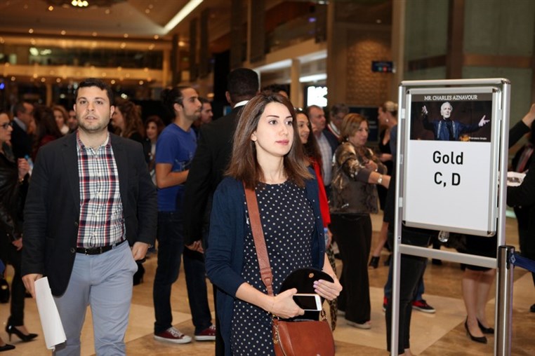 Charles Aznavour in Dubai
